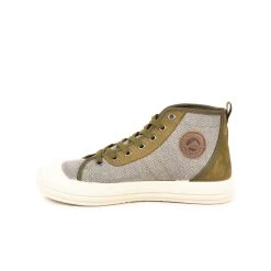 Pataugas ETCHE M/MIXTC F4I KAKI -Pataugas BASKET FEMME ETCHE M MIXTC F4I KAKI 628485 554 3