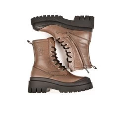 Pataugas AINOA B/CI F4I CAFE -Pataugas BOOTS FEMME AINOA B CI F4I IMPRIME CAFE 628452 801 6