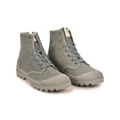 Pataugas AUTHENTIQUE M/TDLV F2I VERT DE GRIS -Pataugas BOOTS FEMME OG M TDLV F2I VERT DE GRIS 628337 305 4