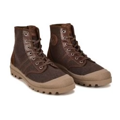 Pataugas AUTHENTIQUE M/MIXTC F4H CHOCOLAT -Pataugas BOOTS FEMME OG MIXTE F4H CHOCOLAT 4